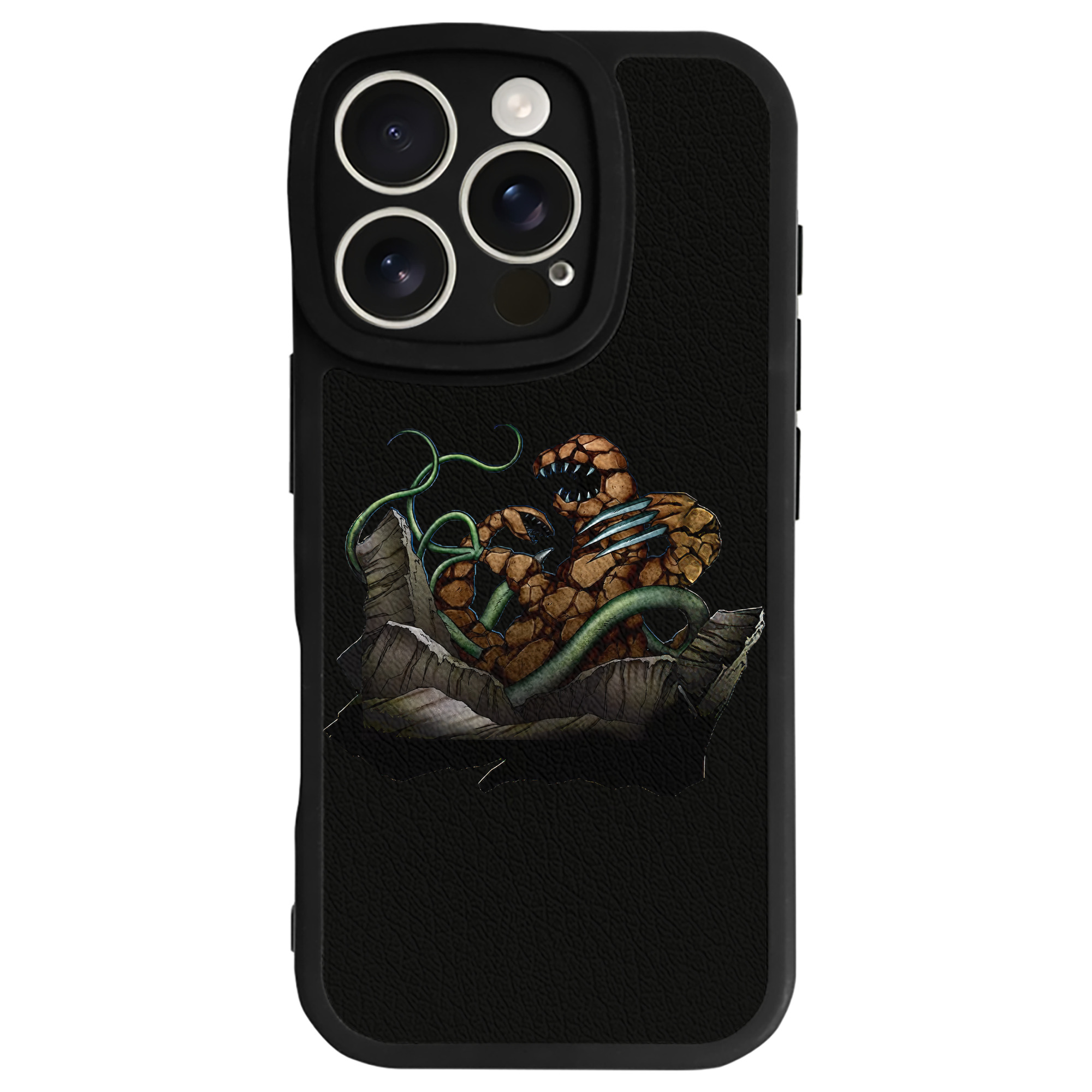 （画像用） 遊☆戯☆王 Yu-Gi-Oh! 【iPhone 16シリーズ対応】シリコンスマホケース（レザー調） 材質：シリコン